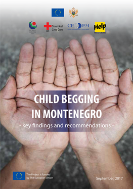 CHILD BEGGING in MONTENEGRO - Key Ndings and Recommendations