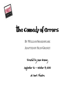 The Comedy of Errors