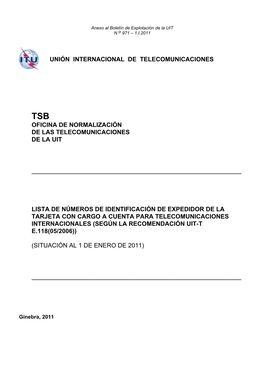 ITU Document