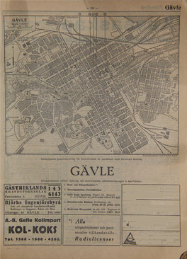 GÄVLE 1'\1.11:1! I I N! , Skala T Lbonn NZ!