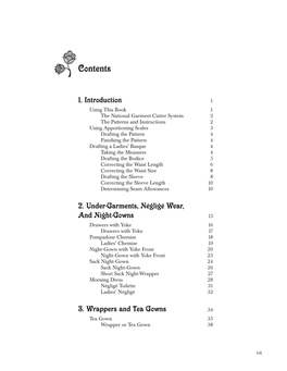 Table of Contents