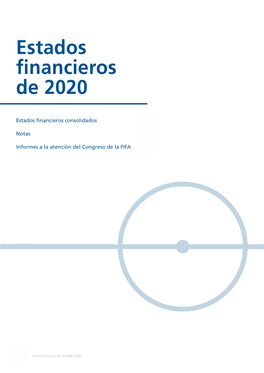 Estados Financieros De 2020