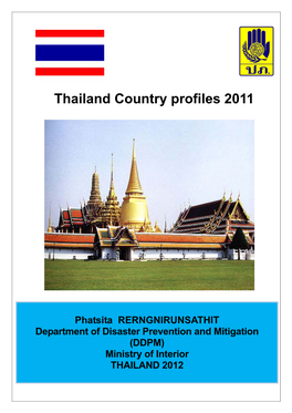 Thailand Country Profiles 2011