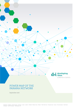 Título Power Map of the Panama Network