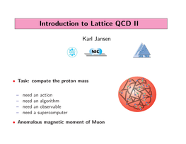 Introduction to Lattice QCD II