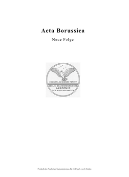 Acta Borussica