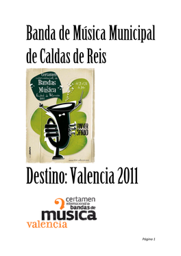 Banda De Música Municipal De Caldas De Reis