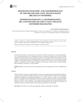 Seismostratigraphy and Geomorphology of the Rio Grande Cone, Pelotas Basin (Brazilian Offshore)