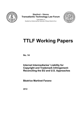 TTLF Working Papers