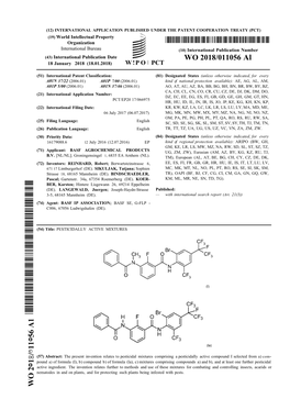 WO 2018/011056 Al 18 January 2018 (18.01.2018) W !P O PCT