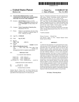 (12) United States Patent (10) Patent No.: US 8,883,917 B1 Davies Et Al