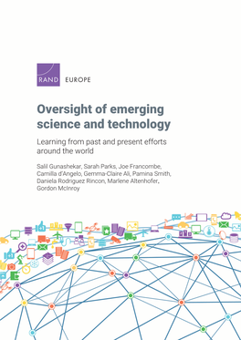 Oversight of Emerging Science and Technology Learning from Past and Present Efforts Around the World