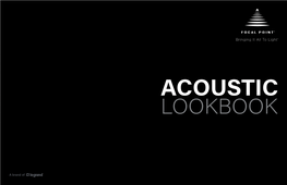 Acoustic Lookbook