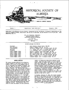 Historical Society of Alberta
