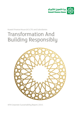 Transformation and Building Responsibly