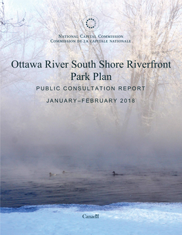 Ottawa River South Shore Riverfront Park Plan