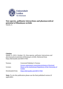 Chapter2 a Taxonomic Revision of Coelogyne Sect. Ocellatae