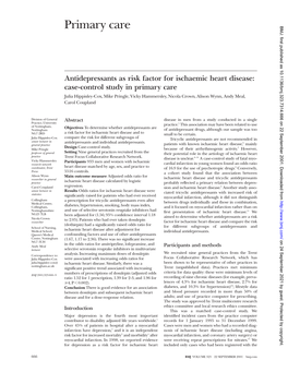 Primary Care BMJ: First Published As 10.1136/Bmj.323.7314.666 on 22 September 2001