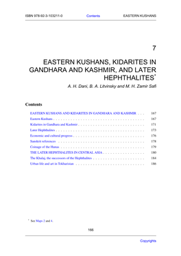 7 Eastern Kushans, Kidarites in Gandhara and Kashmir