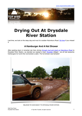 Drysdale River Station.Pages