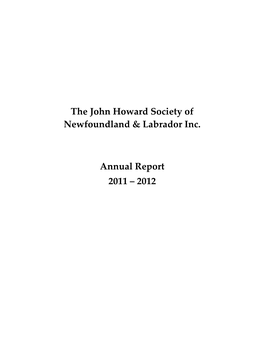 2011 – 2012 Annual Report