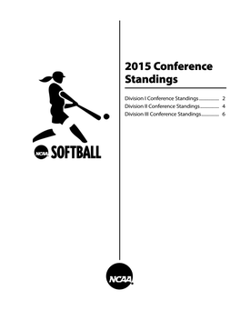 2015 Conference Standings