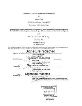 Signature Redacted Signature of Author Center for R4ste January 12Phy