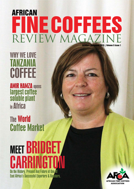 COFFEES REVIEW MAGAZINE October - December 2015 | Volume 5 Issue 1