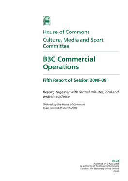 BBC Commercial Operations