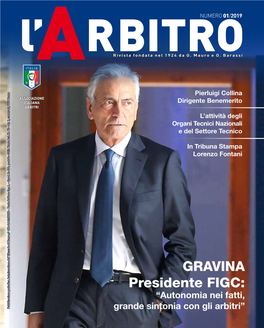 GRAVINA Presidente FIGC