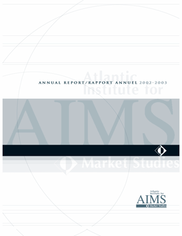 2002-2003 Annual Report/Rapport Annuel