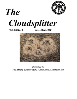 Vol. 84 No. 3 Jul. – Sept. 2021 Published by the Albany Chapter Of