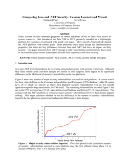 Comparing Java and .NET Security