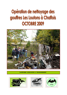 Compte Rendu Dépollution Chaffois