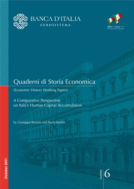 Quaderni Di Storia Economica (Economic History Working Papers)