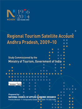 Regional Tourism Satellite Account, Andhra Pradesh, 2009-10
