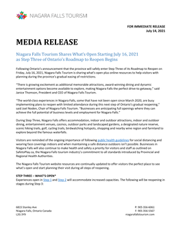 Media Release