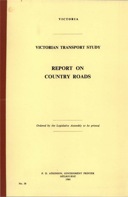 Report on Country Roads