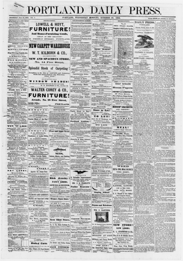 Portland Daily Press: October 21,1868