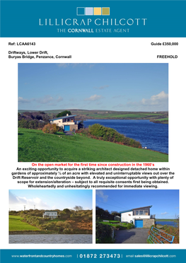 Ref: LCAA6143 Guide £350,000