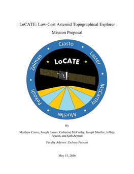 Low-Cost Asteroid Topographical Explorer Mission Proposal