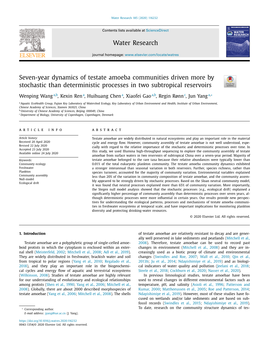 Seven-Year Dynamics of Testate Amoeba Communities Driven More by Stochastic Than Deterministic Processes in Two Subtropical Reservoirs