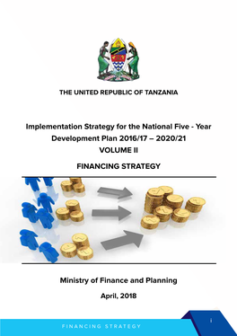 2020/21 VOLUME II FINANCING STRATEGY Ministry