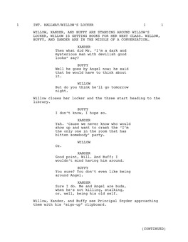 Buffyscript Script