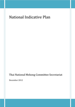 Thailand National Indicative Plan