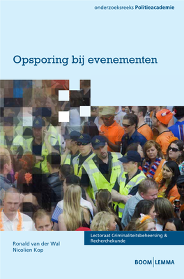 Opsporing Bij Evenementen Opsporing Bij