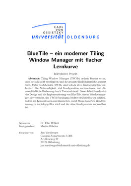 Ein Moderner Tiling Window Manager Mit Flacher Lernkurve