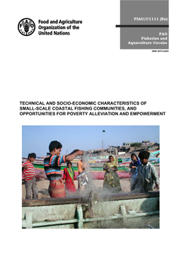 Technical and Socio-Economic Characteristics of Small-Scale