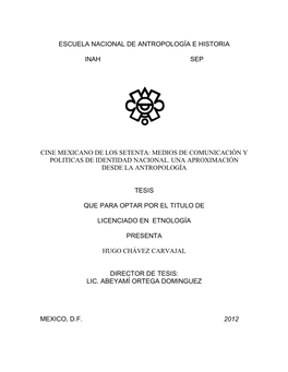 Escuela Nacional De Antropología E Historia