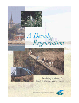 Realizing a Vision for Lake Ontario's Waterfront. Barrett, S